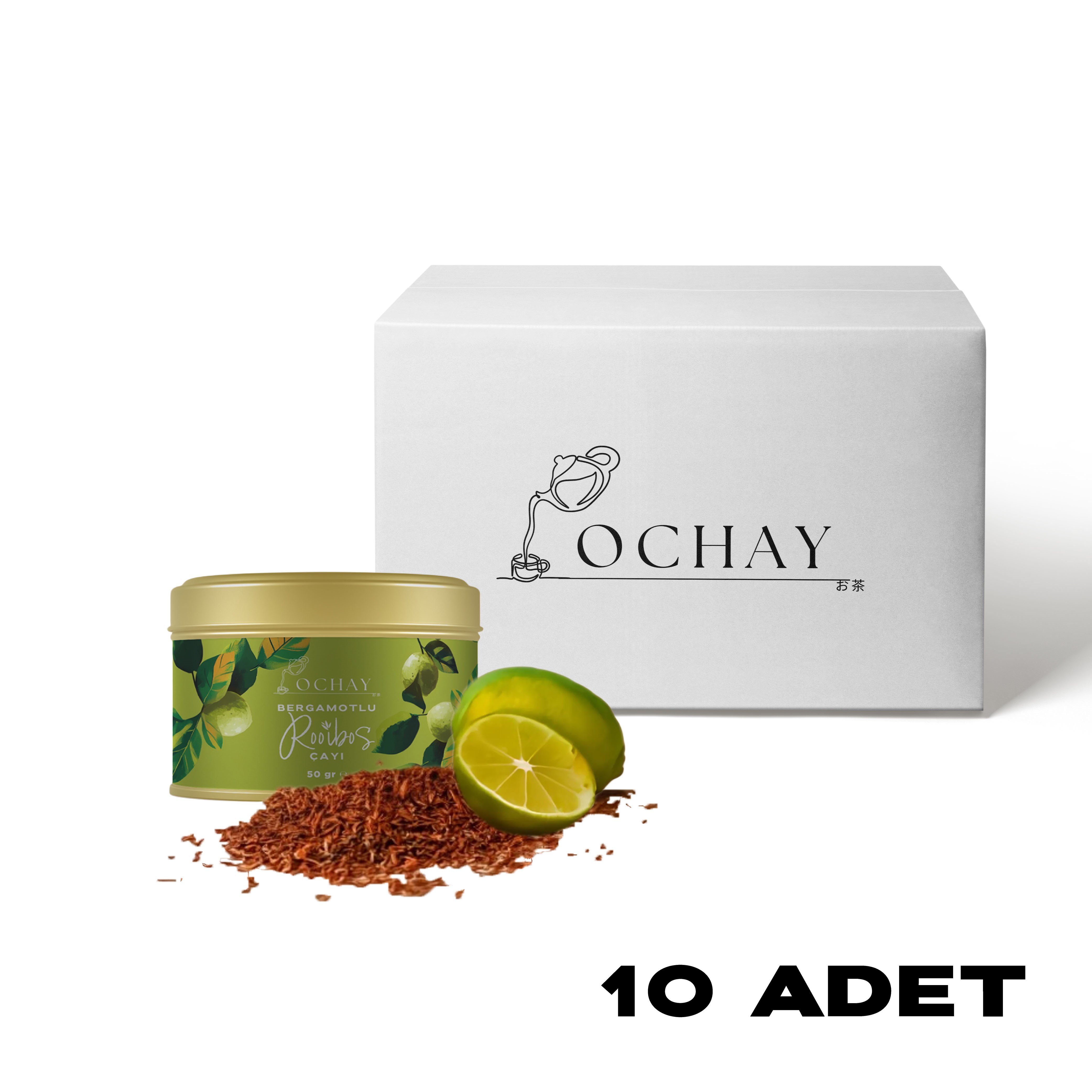 Bergamutlu Rooibos Çayı 50 Gram (45 Adet)
