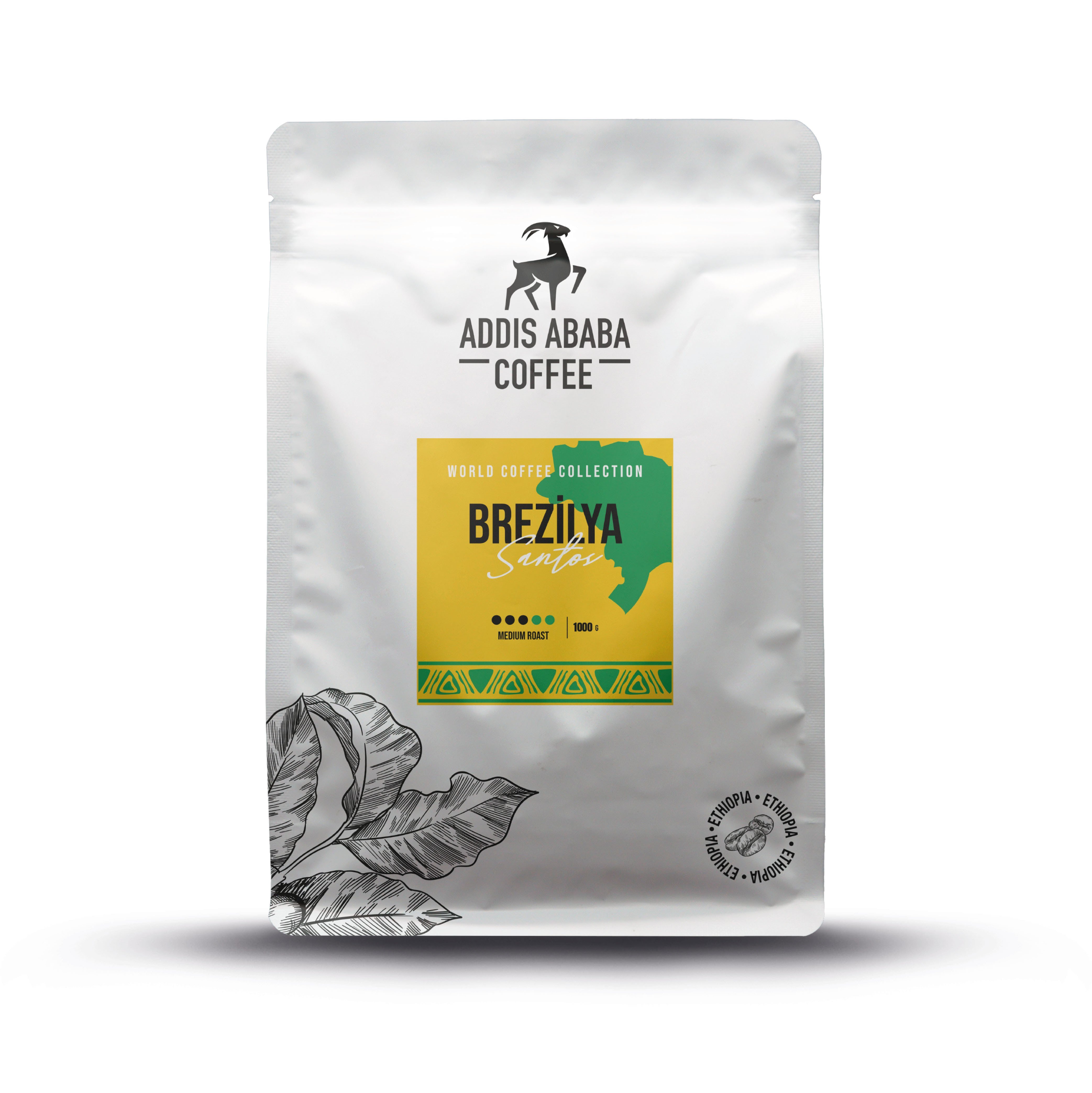 Brazil-santos 1000 Gr. Çekirdek, Filtre, Espresso