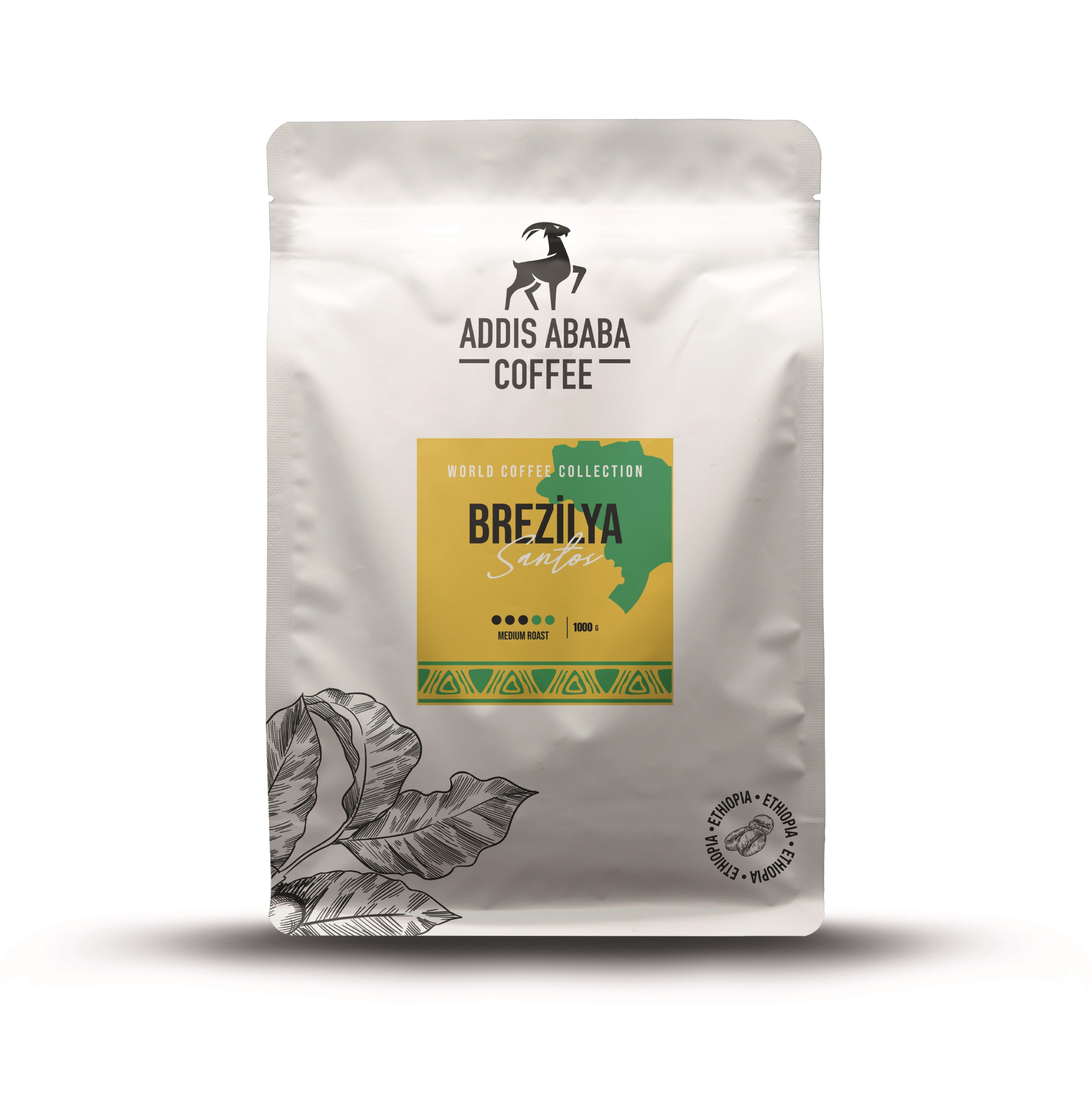 Brazil-santos 1000 Gr. Çekirdek, Filtre, Espresso