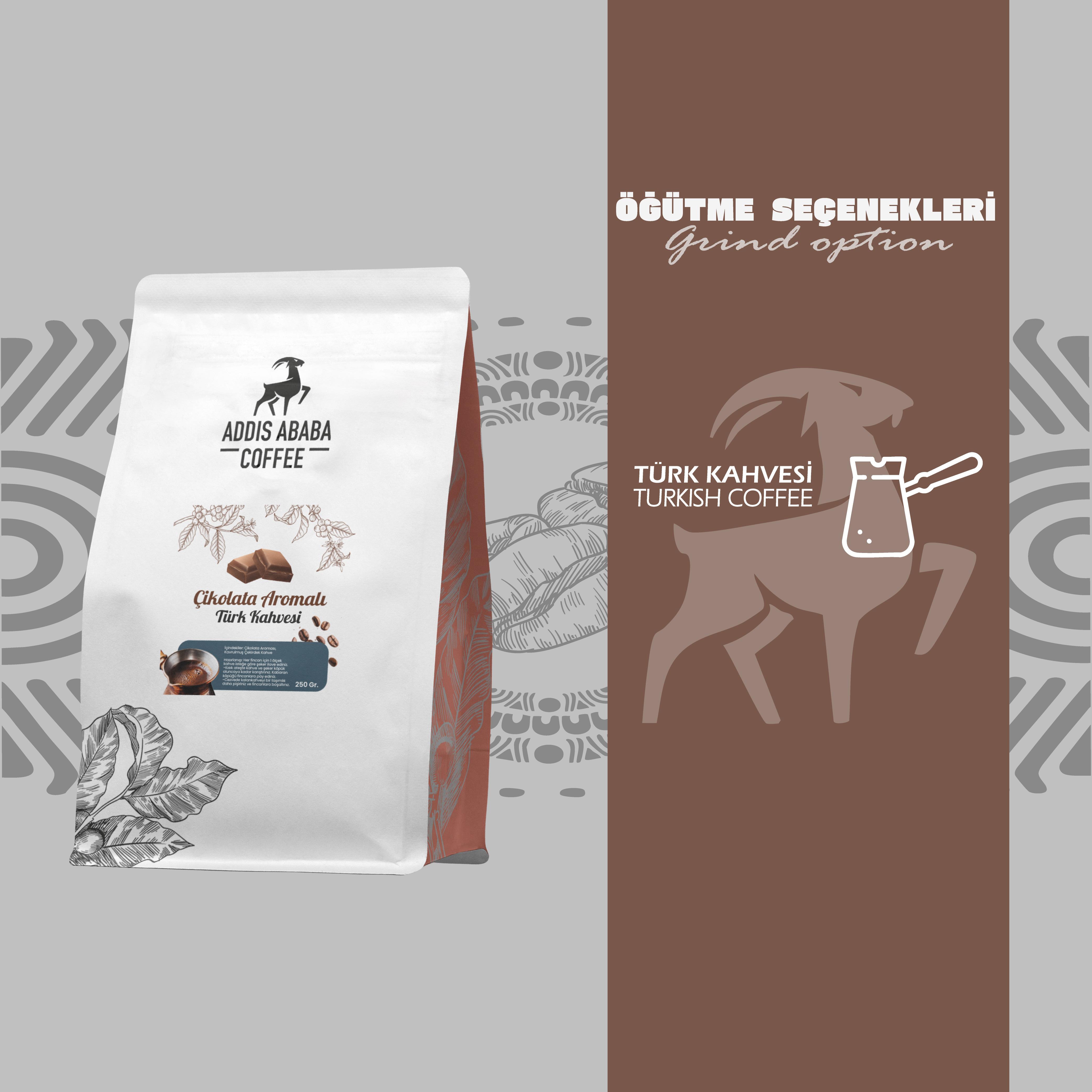 Çikolatalı Türk Kahvesi 250 Gr.