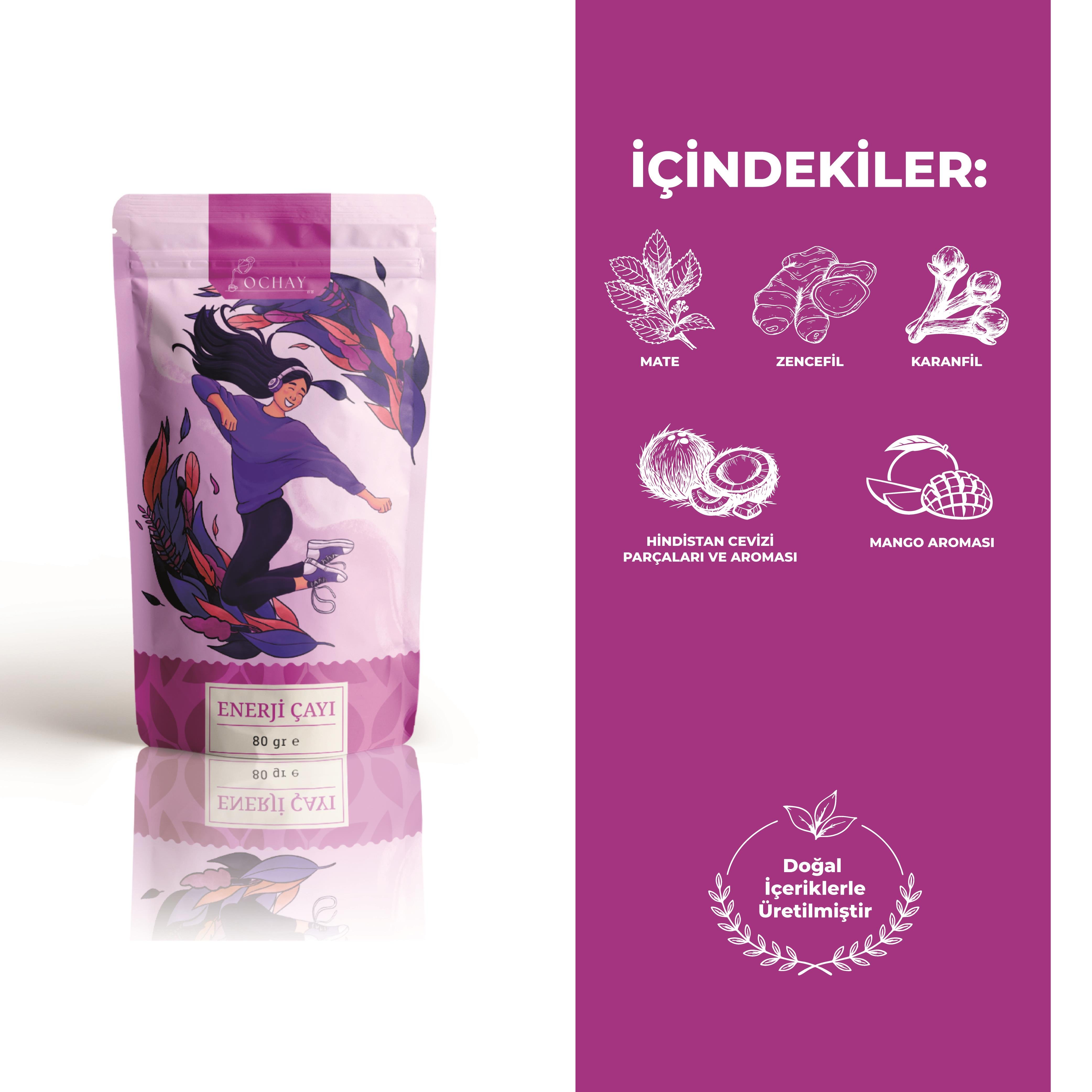Enerji Çayı 80 Gram