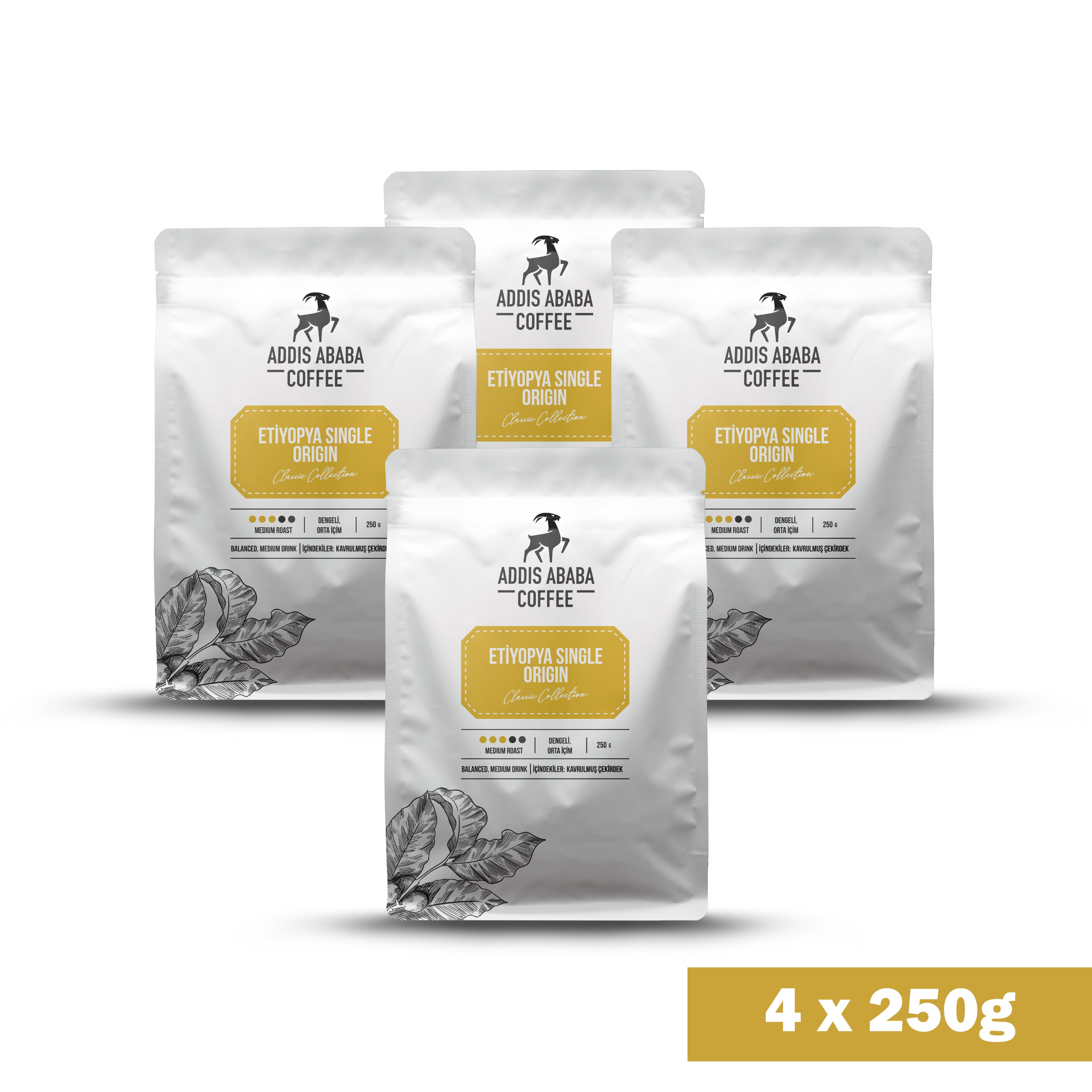 Etiyopya Single Origin ( 4x250 )