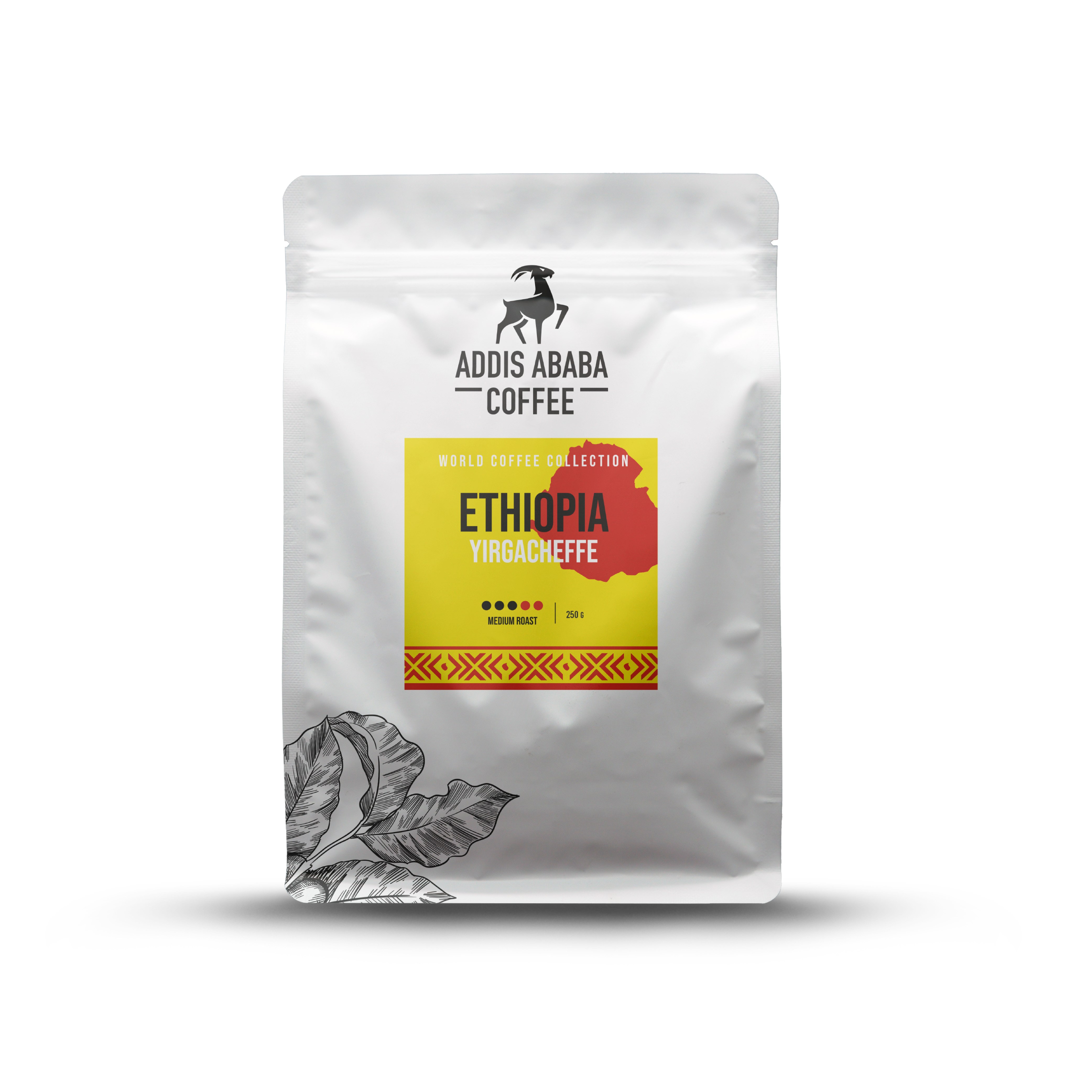 Yirgacheffee Çekirdek Kahve (30x250) 7.5 kg