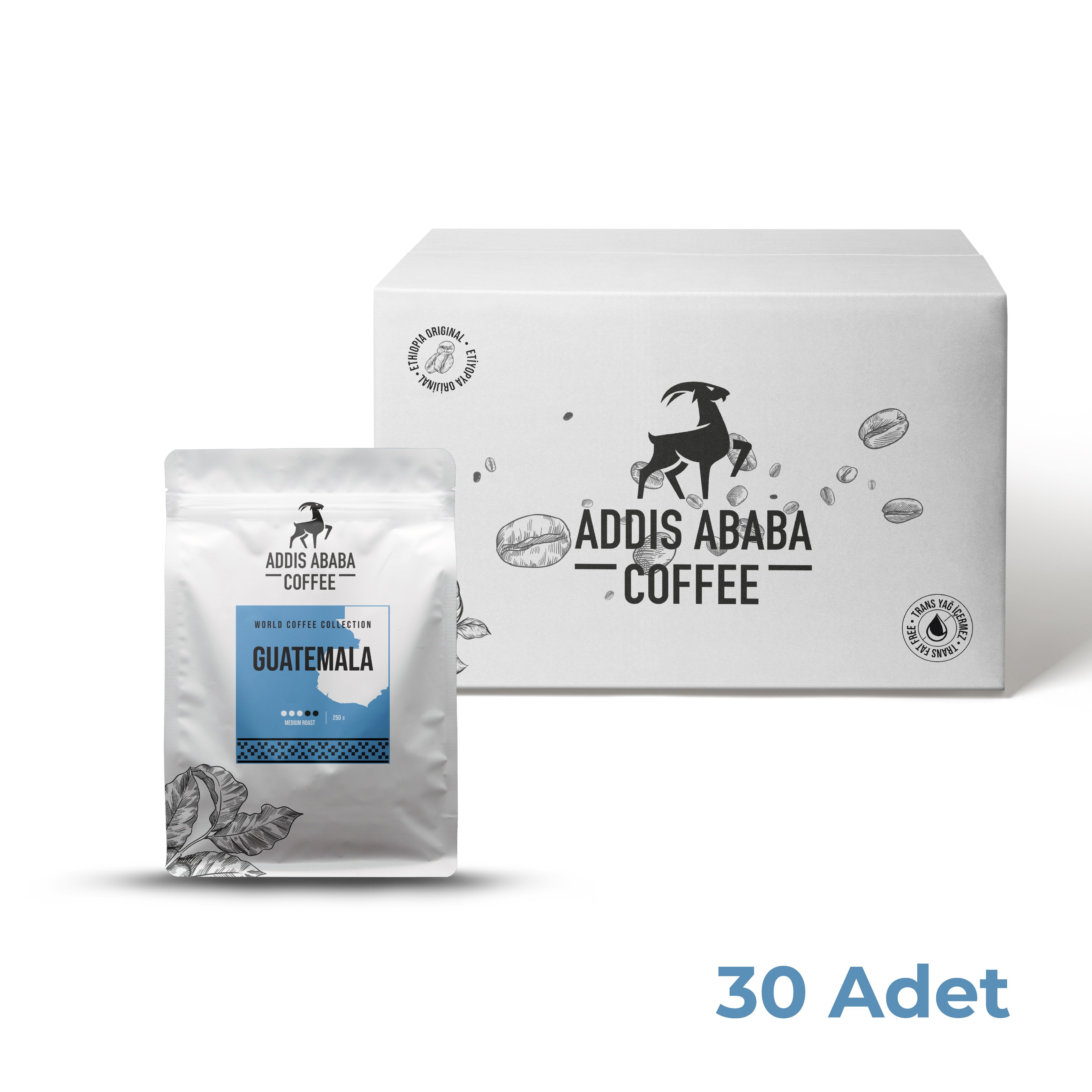 Guatemala Çekirdek Kahve (30x250) 7.5 kg