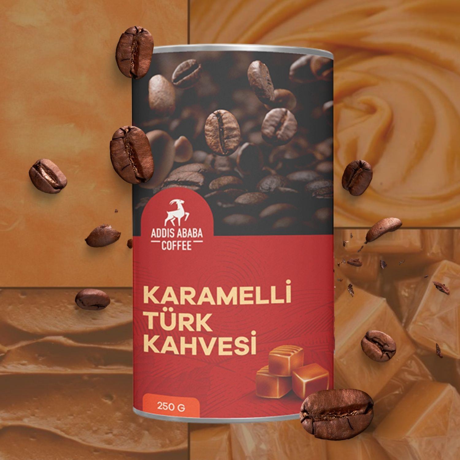 Karamelli Türk Kahvesi 250 Gr.