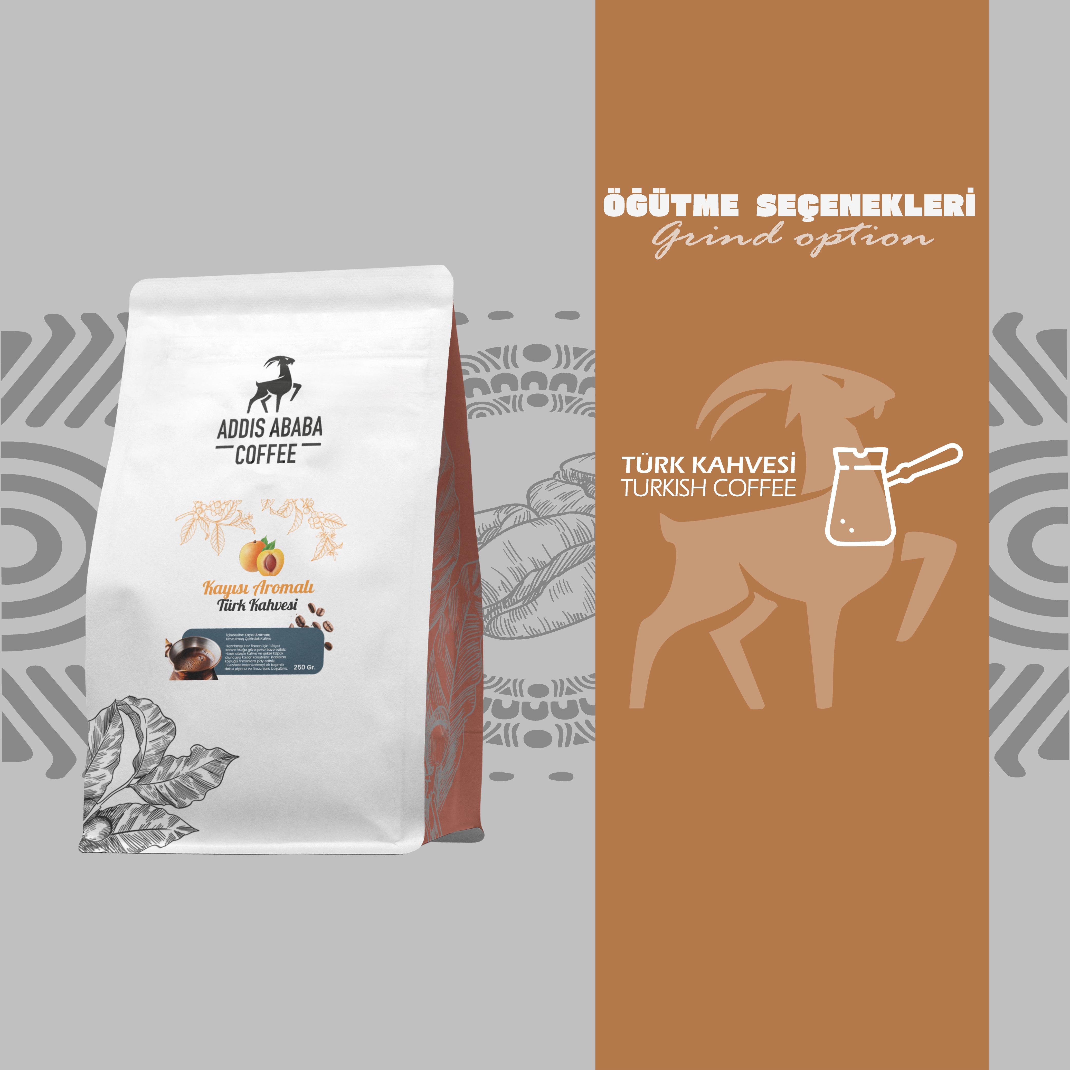 Kayısılı Türk Kahvesi 250 Gr.