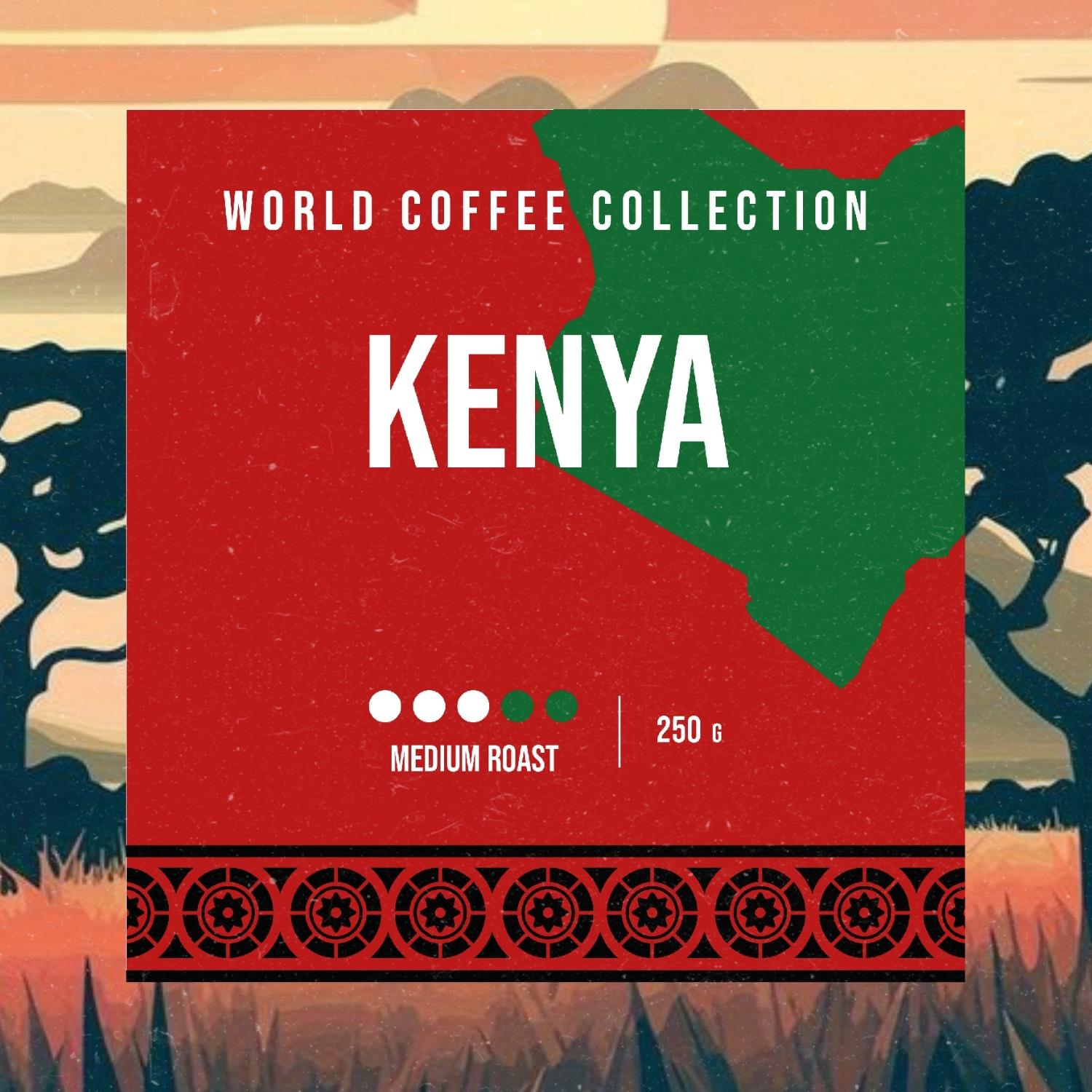 Kenya Çekirdek Kahve 250 Gr