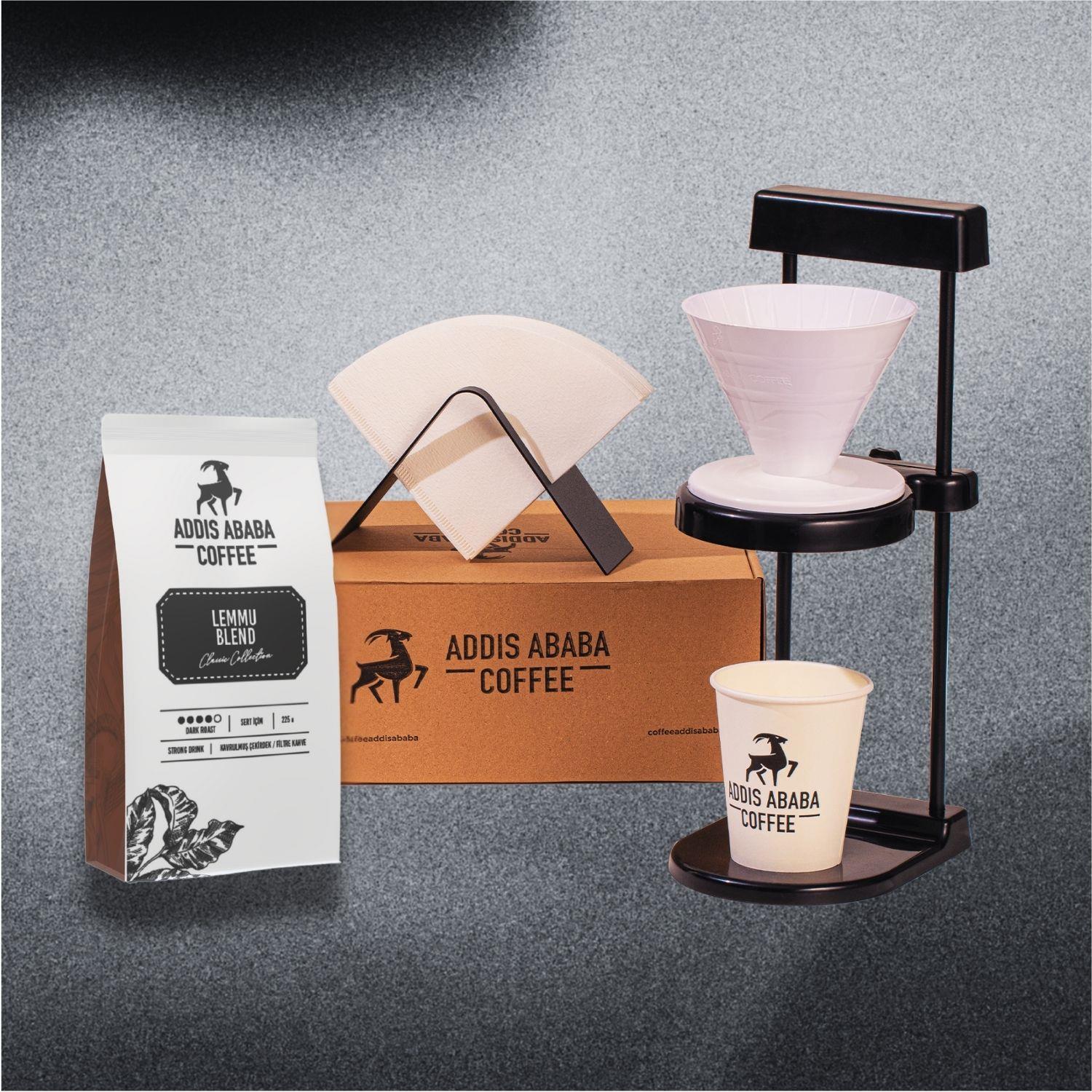 Lemmu Blend 225 Gr. Filtre Kahve Demleme Seti