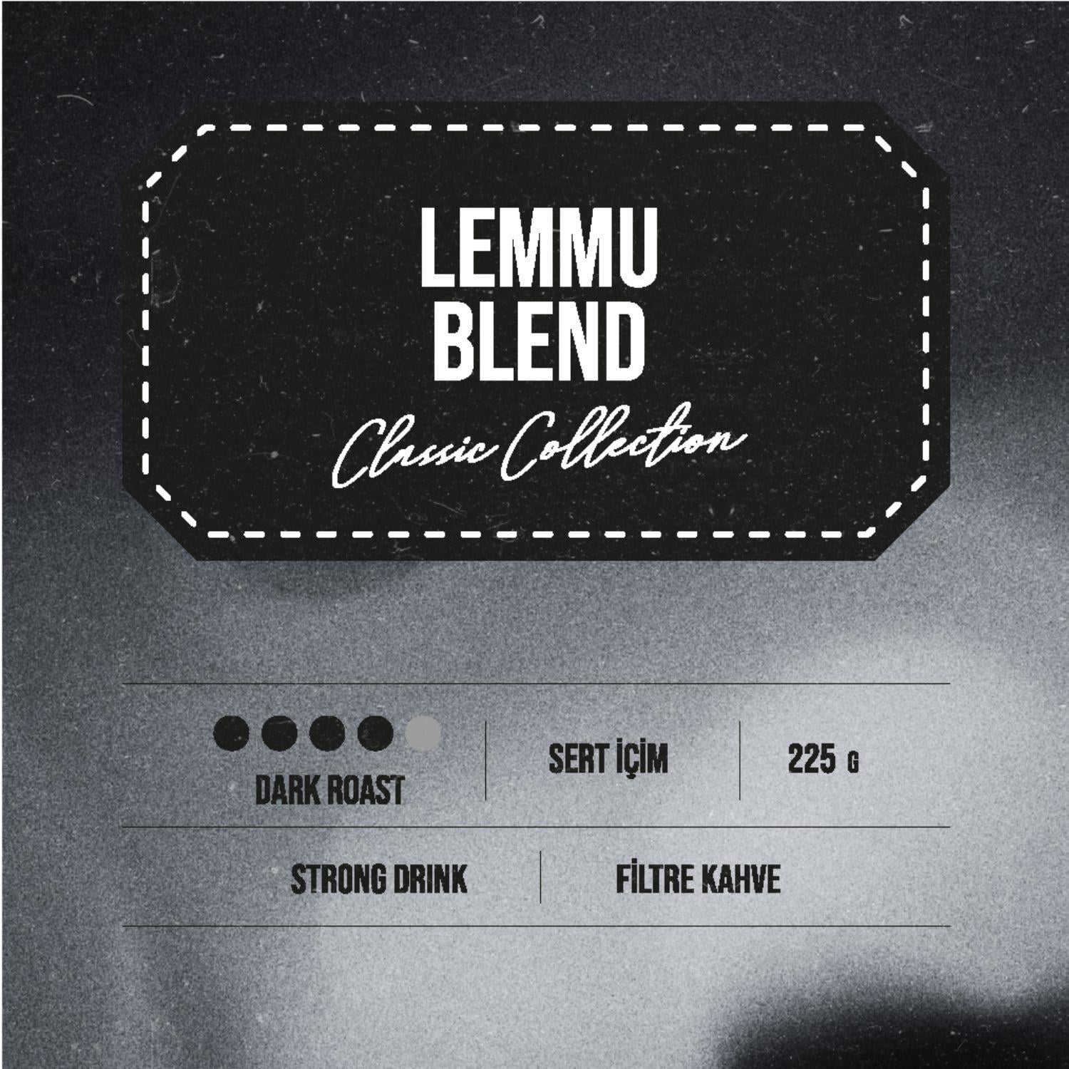 Lemmu Blend 225 Gr. Filtre Kahve Demleme Seti