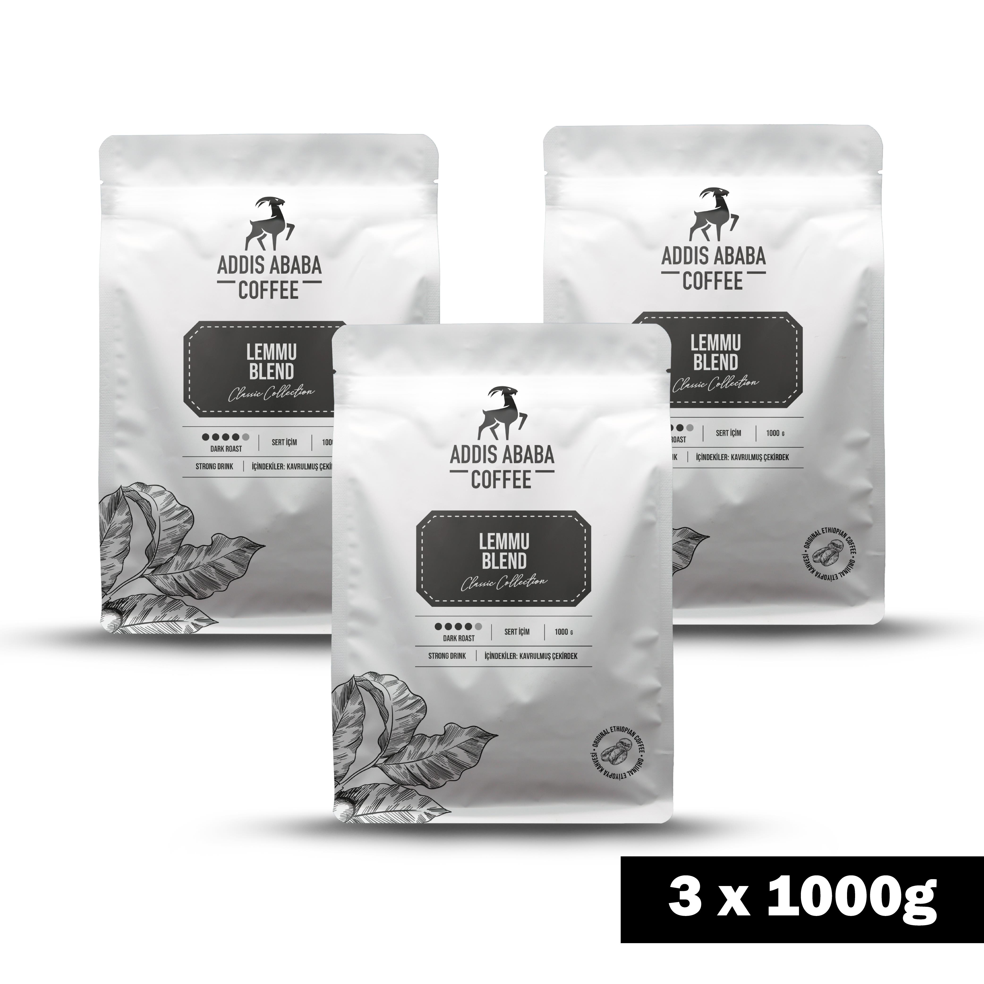 Lemmu Blend Kahve 1000 Gr X 3 Adet