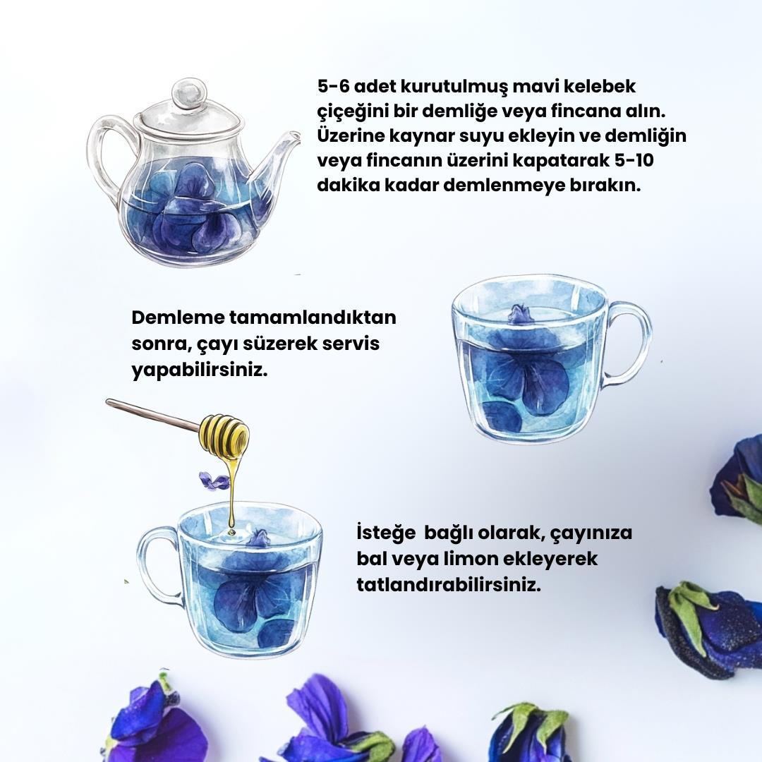 Mavi Kelebek Çayı 30 Gram