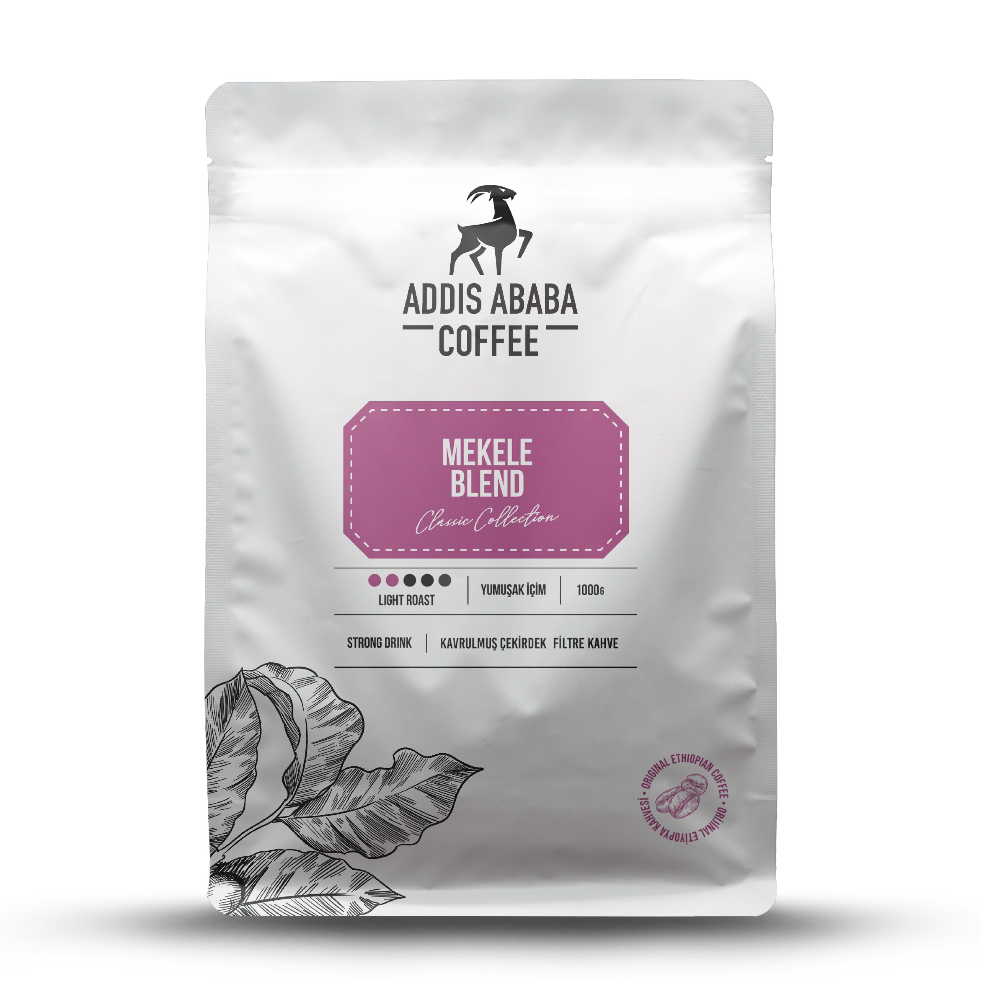 Mekele Blend Roasted Coffee Beans 1000 Gr