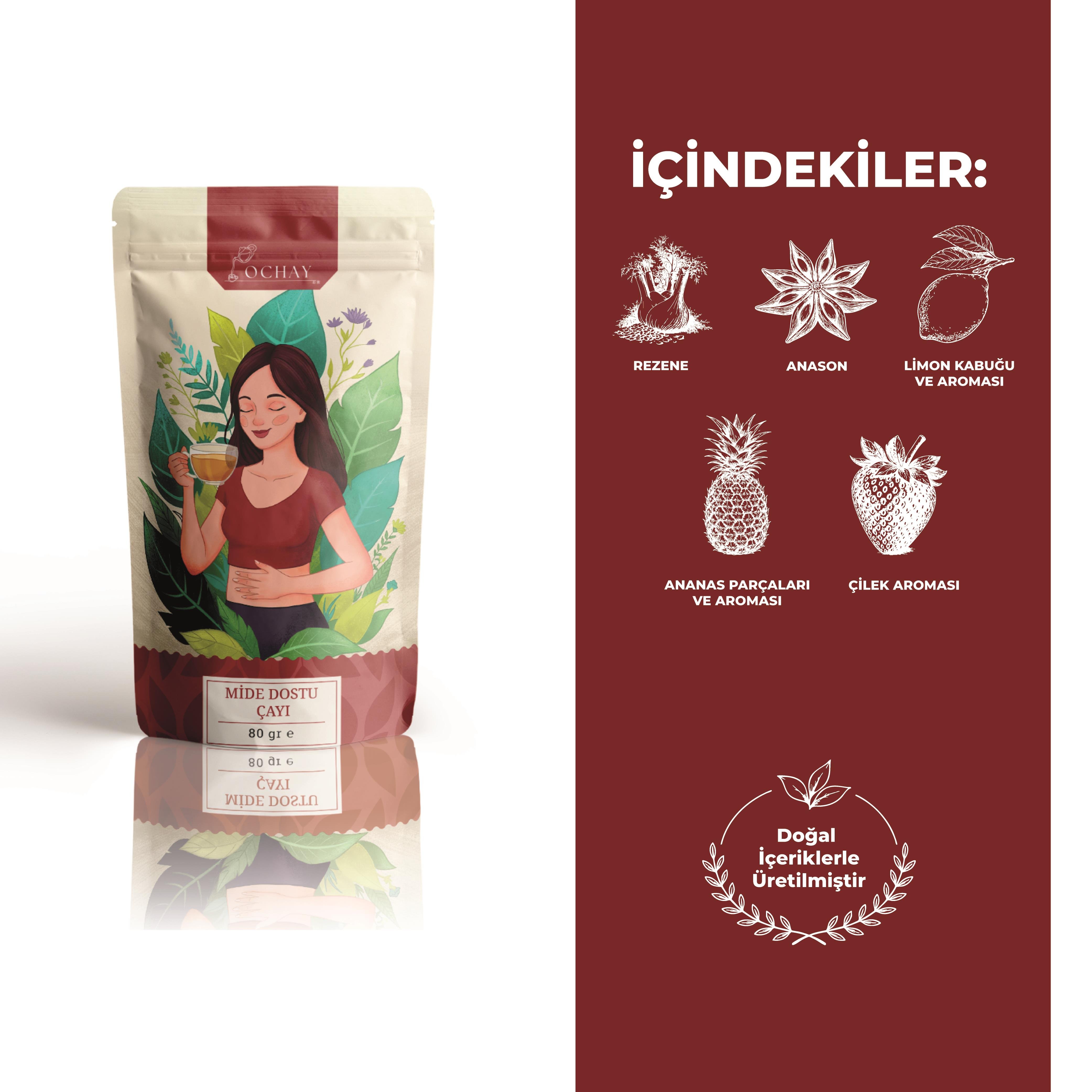 Mide Dostu Çay 80 Gram