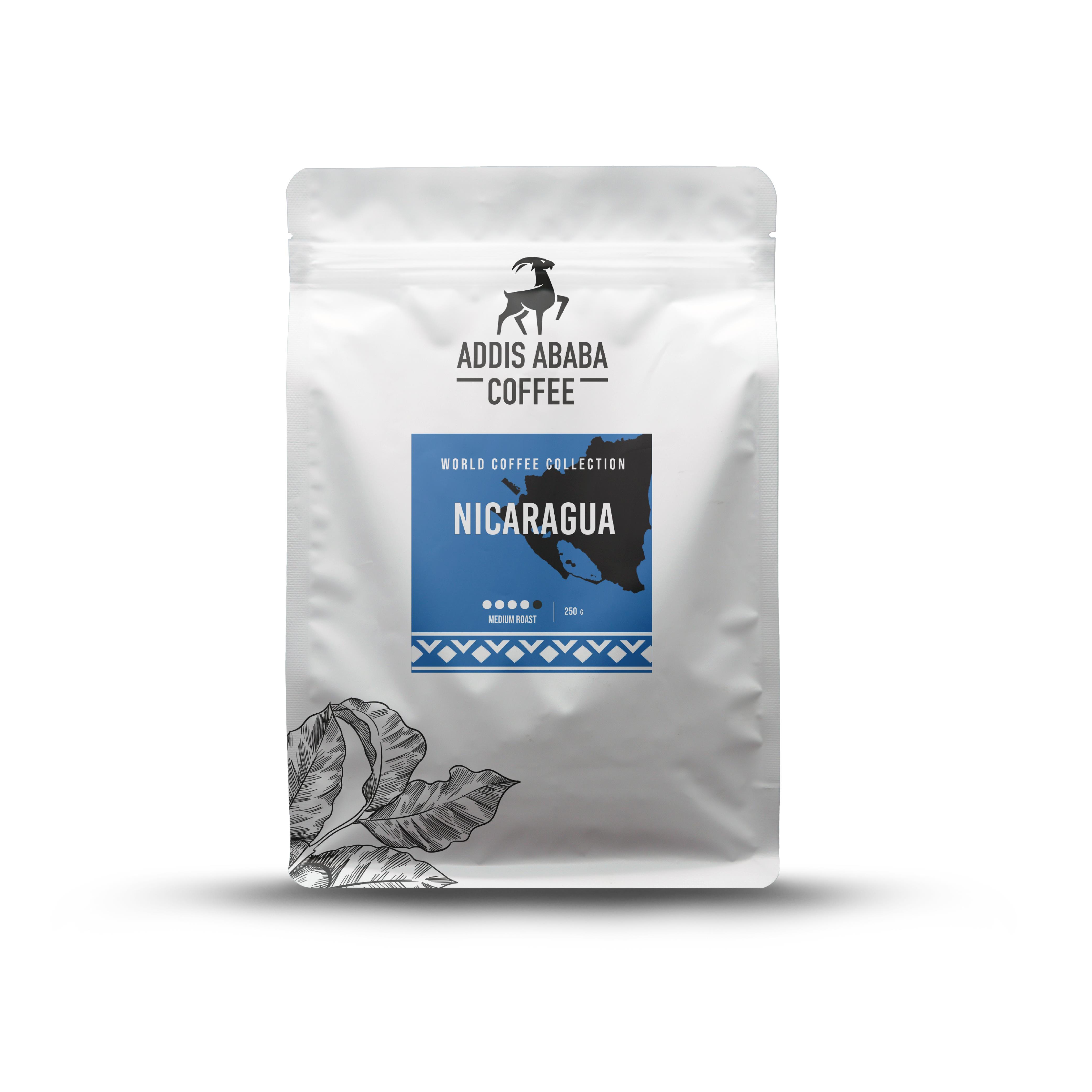 Nicaragua Bean Coffee 250 Gr