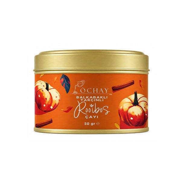 Ochay -Güney Afrika Çayı - Balkabal Aromalı Rooibos Çayı - %100 Doğal Aroma - 50 Gr.