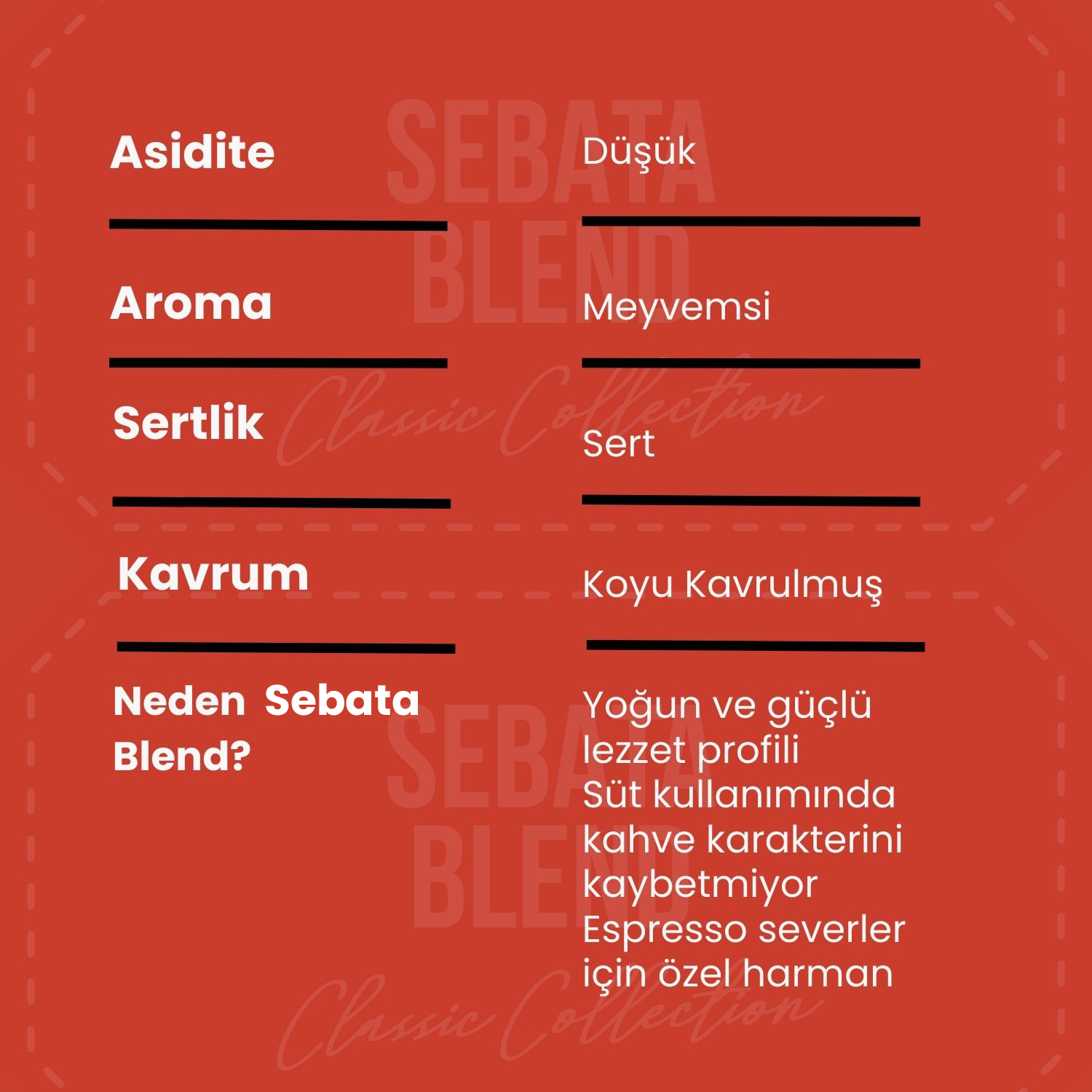 Sebata Blend Espresso Kahve 1000 Gr