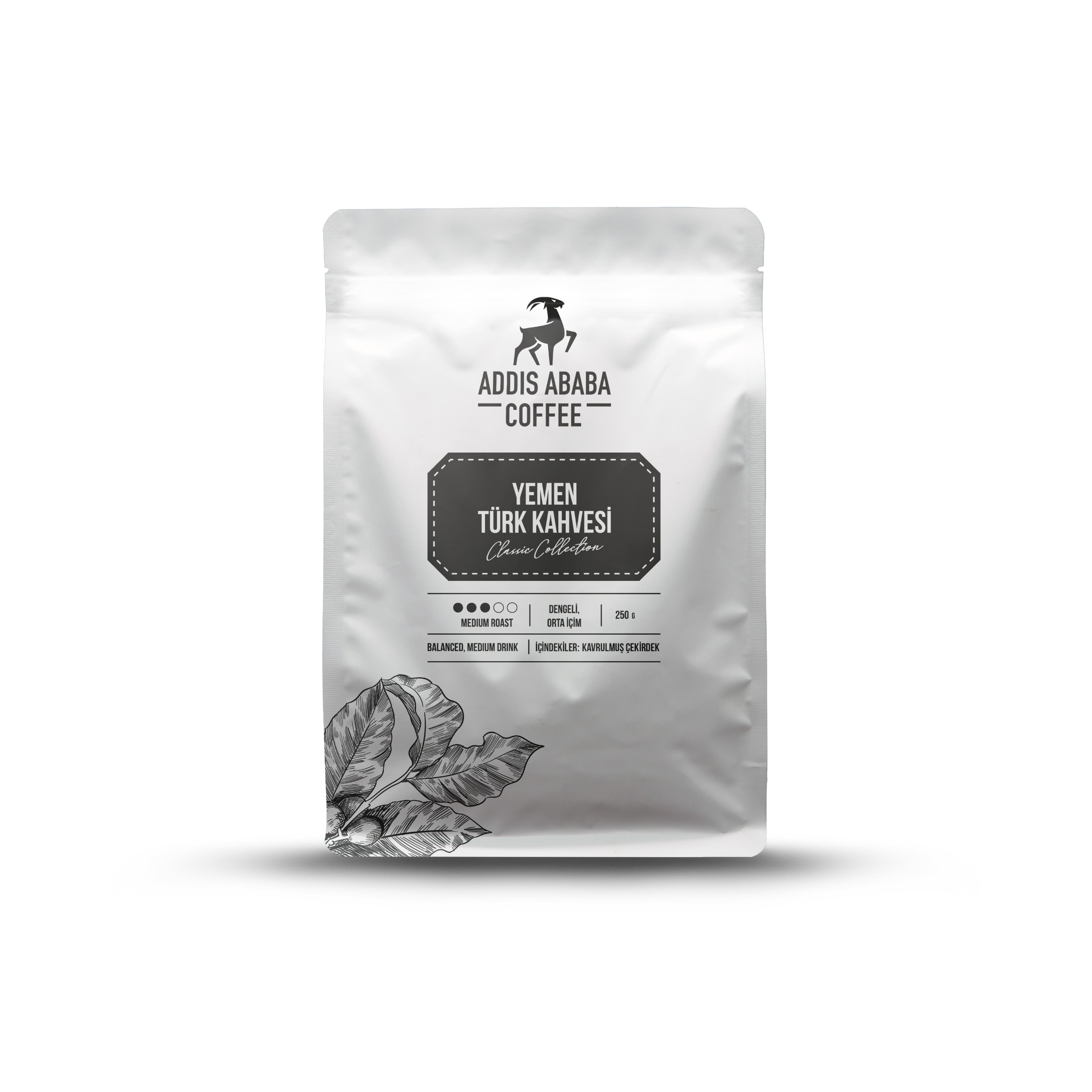 Yemen Ground Turkish Coffee 250 Gr