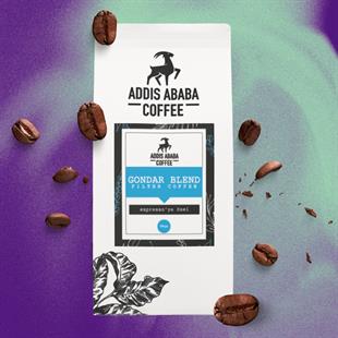 Set of 5 Ethiopian Coffee 500 Gr (5x100Gr) Roasted Beans