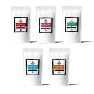 5li Etiyopya Kahve Seti 500 Gr (5x100Gr) Kavrulmuş Çekirdek