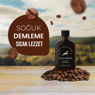 Addis Ababa Coffee - Cold Brew - Kolombiya Supremo Soğuk Demleme - 200 cc x 6 adet