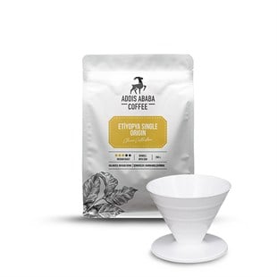 Addis Ababa Coffee - Dünya  Kahvesi - Arabica - Etiyopya - 250 Gr.  ( V60 Hediyeli )