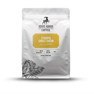 Addis Ababa Coffee - Dünya  Kahvesi - Arabica - Etiyopya - 1000 Gr. 