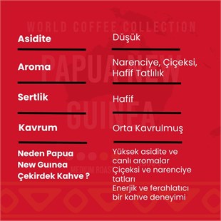 Addis Ababa Coffee - Dünya  Kahvesi - Arabica - Papua Yeni Gine - 1000 Gr. 