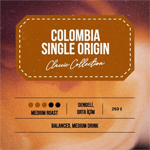 Addis Ababa Coffee - Dünya  Kahvesi - Arabica - Kolombiya Supremo - 250 Gr. ( V60 Hediyeli)
