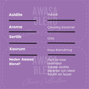 Awasa Blend Roasted Coffee Beans 1000 Gr