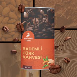 Turkish Coffee with Almonds 250 Gr.