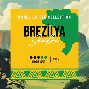 Brazil Santos Coffee Beans 250 Gr