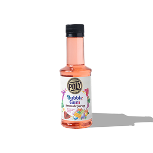 Bubble Gum Flavored Coffee Syrup 200 Ml.
