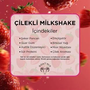 Strawberry Milkshake 1000 Gr