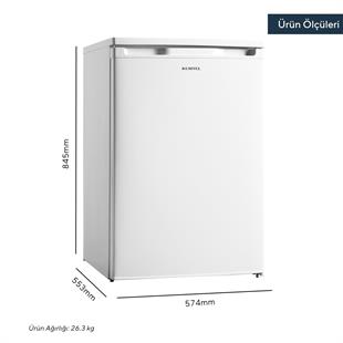 Vertical Deep Freezer (3 Drawers)