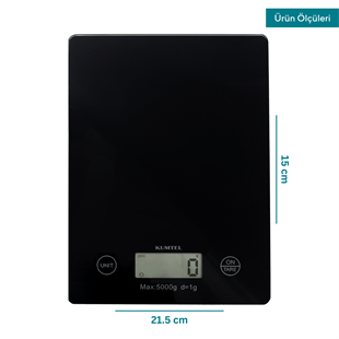 Electric Glass Kitchen Scale 