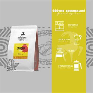 Ethiopia Sidamo Bean Coffee 250 Gr