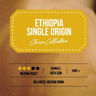 Ethiopia Single Origin Coffee Beans 1000 Gr