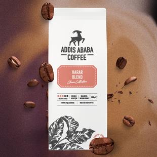 Harar Blend Roasted Coffee Beans 1000 Gr