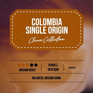 Colombia Single Origin Coffee Beans 1000 Gr