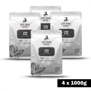 Lemmu Blend Bean Coffee 1000 Gr x 4 pcs.