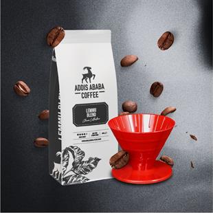 Lemmu Blend Filter Coffee 1000 Gr. & V60 Dripper