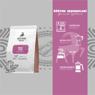 Mekele Blend Kavrulmuş Çekirdek Kahve 250 Gr