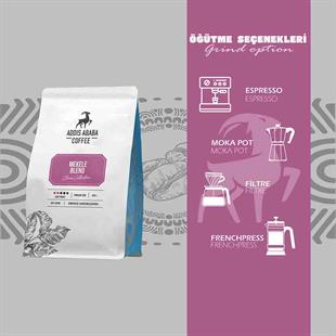  Mekele Blend Roasted Coffee Beans 250 Gr