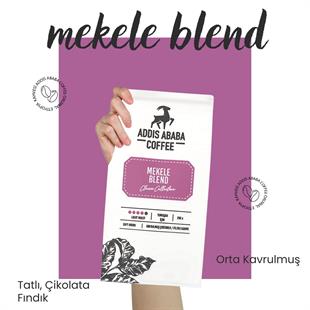  Mekele Blend Roasted Coffee Beans 250 Gr
