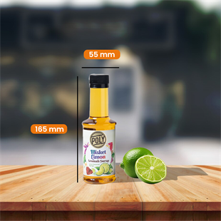 Lime Flavored Coffee Syrup 200 Ml.