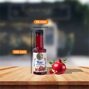 Pomegranate Flavored Coffee Syrup 200 Ml.