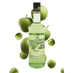 700 ML CAM NATURELLO YEŞİL ELMA AROMALI ŞURUP(6 LI