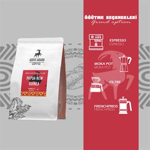 Papua New Guinea Çekirdek Kahve 250 Gr