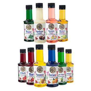 10 Pack High Flavored Coffee Syrup( 10 Pieces X 200 Ml)