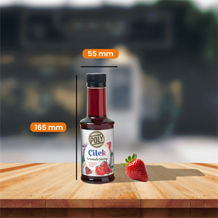 Strawberry Flavored Syrup 200 Ml.